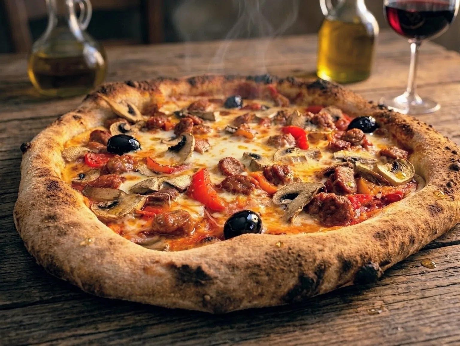 Pizza artisanale au levain naturel de Pizz’en Seyne, La Seyne-sur-Mer